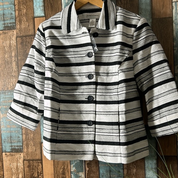 Draper’s & Damons pm striped jacket - Picture 3 of 16